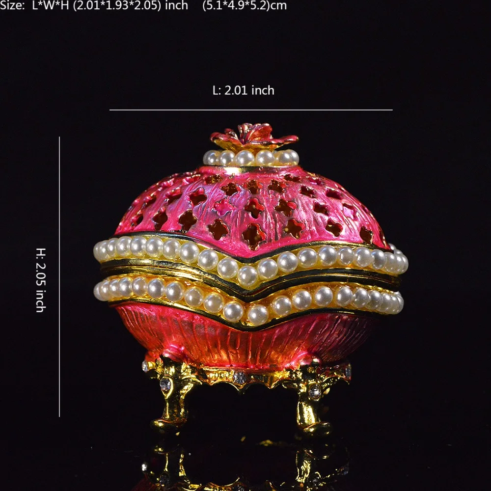 

QIFU Europe Metal Handicraft Nice Jewelry Box for Gift