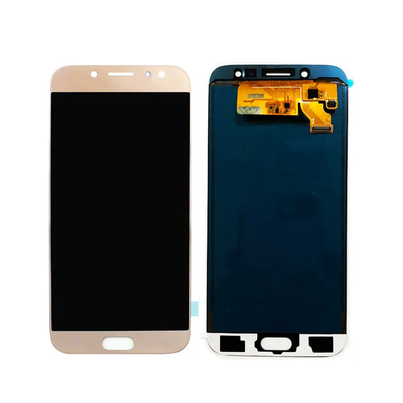 Регулируемый Яркость для Samsung Galaxy J7 Pro 2017 ЖК-дисплей с сенсорным экраном 5 дюйма OLED