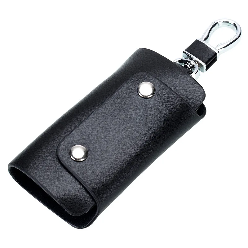 Fashion Women Men's Cowhide Leather Key Holder case Purse Bag Factory Outlet Gifts Custom Car Wallets Housekeeper Holders | Багаж и