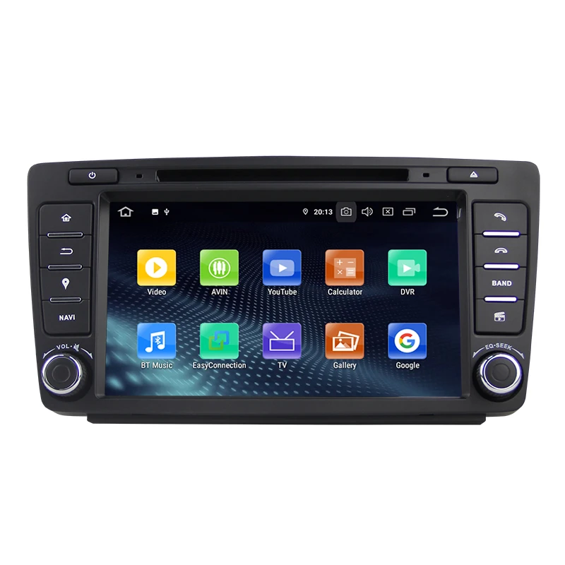 KSAOTU 8 &quotDAB + 4 г Android 9 0 DVD плеер автомобиля SD GPS для SKODA OCTAVIA | Автомобили и мотоциклы