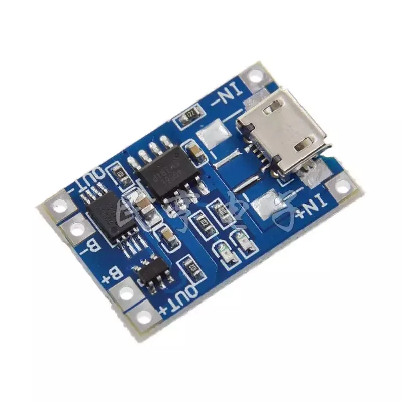 MH-ET LIVE 5pcs MicroUSB 5V 1A 18650 TP4056 батарея Au литиевая зарядка модуль совет с двойной