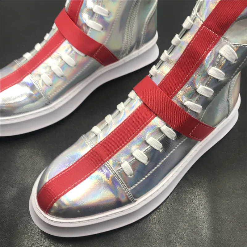 Роскошные уличные туфли мужские кожаные Повседневные Удобные на плоской подошве