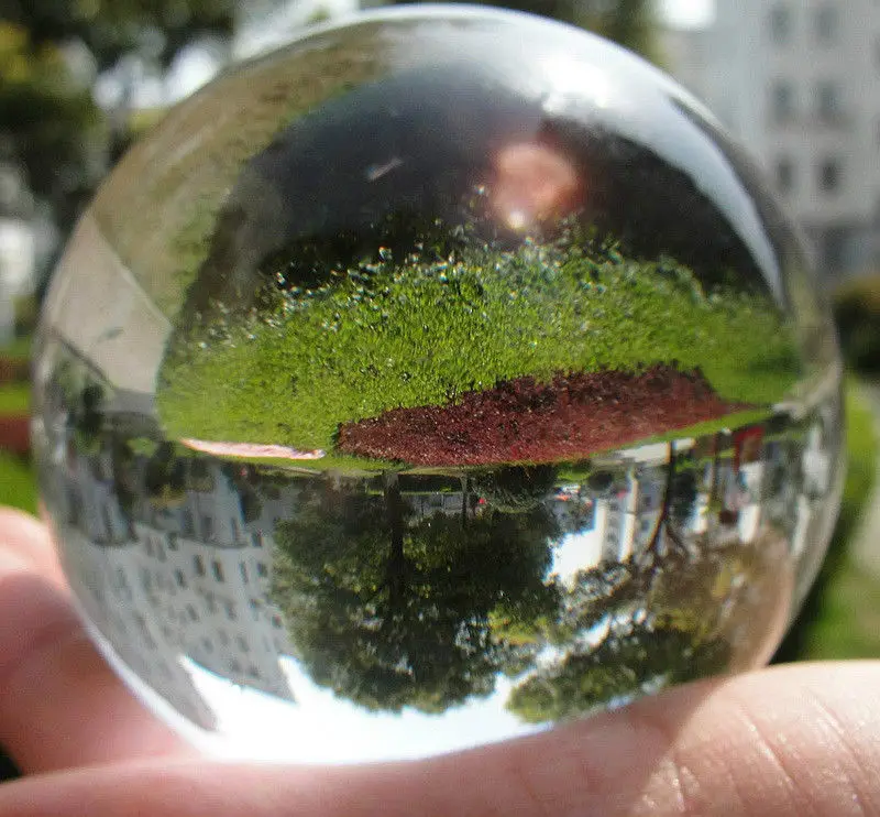 100MM + STAND HUGE ASIAN QUARTZ CLEAR CRYSTAL BALL SPHERE (tyu40) | Дом и сад