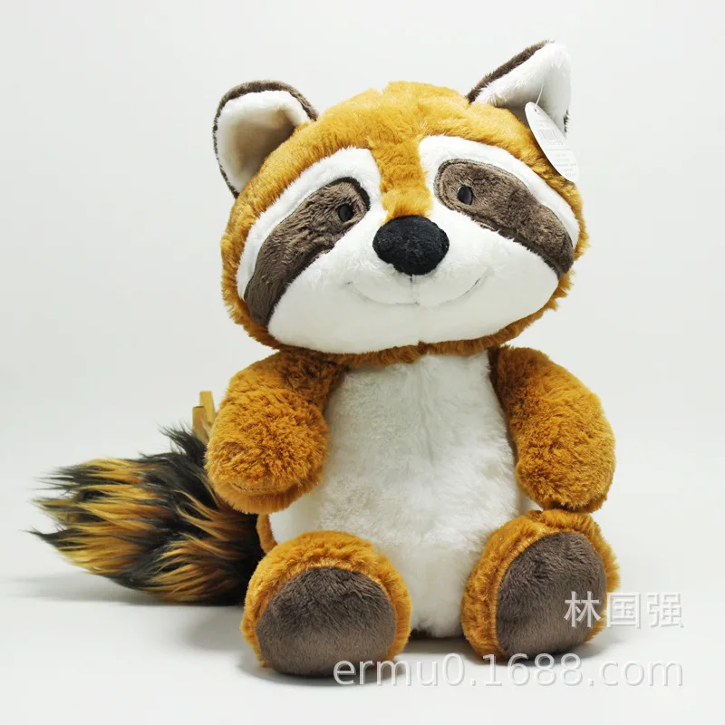 Енот милые плюшевые игрушки енот мягкие животные кукла подушка для девочек дети