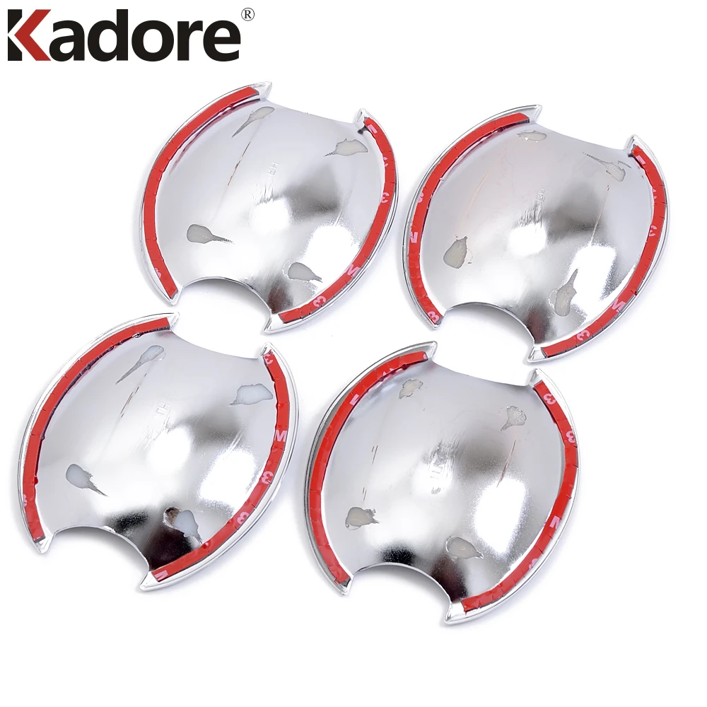 For Nissan Qashqai Dualis 2007 2008 2009 2010 2011 2012 2013 ABS chrome door handle bowl insert trim cover accessories | Автомобили и