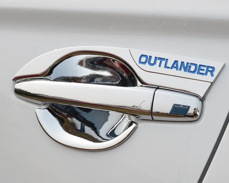 Для Mitsubishi Outlander 2013 2017 автомобильный Стайлинг крышка внутренней дверной ручки