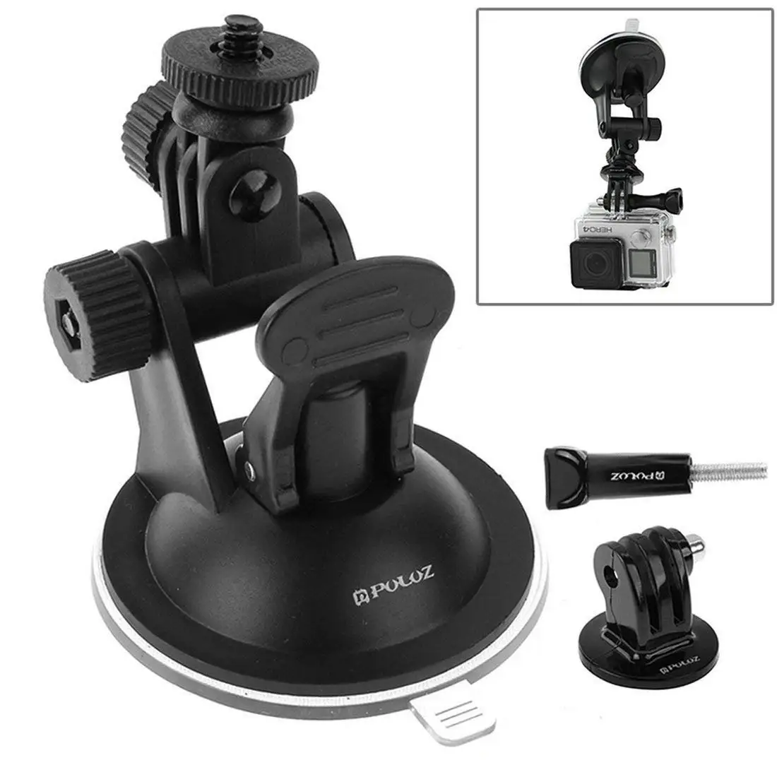 PULUZ 20 в 1 комплект аксессуаров для GoPro Hero 6 5 Black Session 4 3 + Fusion AKASO SJCAM DBPO | Электроника