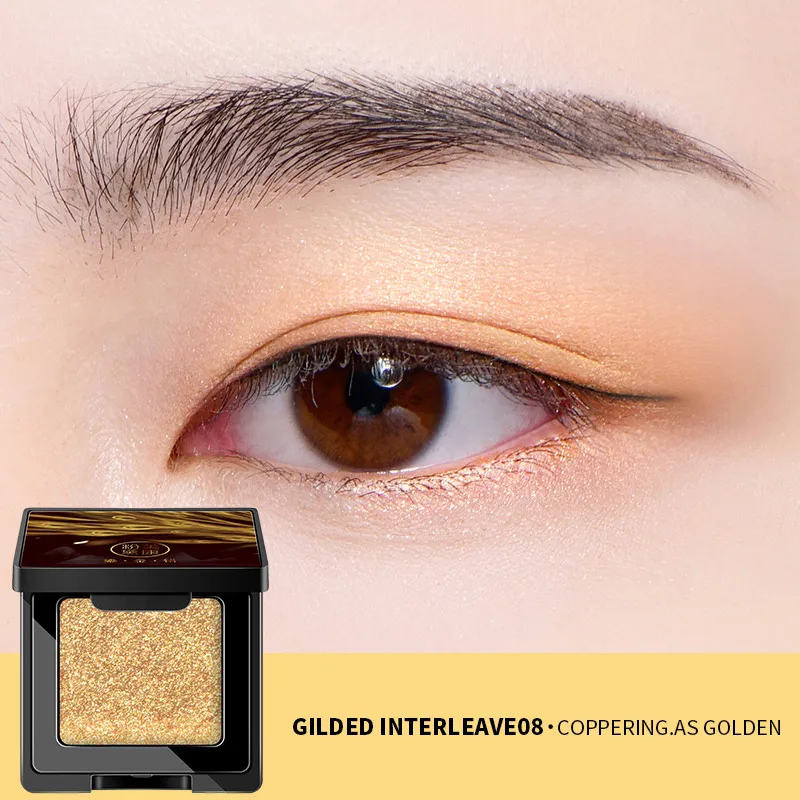 Gilded interleave 08 30 цветов, матовые тени для макияжа, блестящие тени для век, паллетта, Палетка, водостойкие пигмент, макияж, тени для век, деликатный макияж - Цвет: Gilded interleave 08