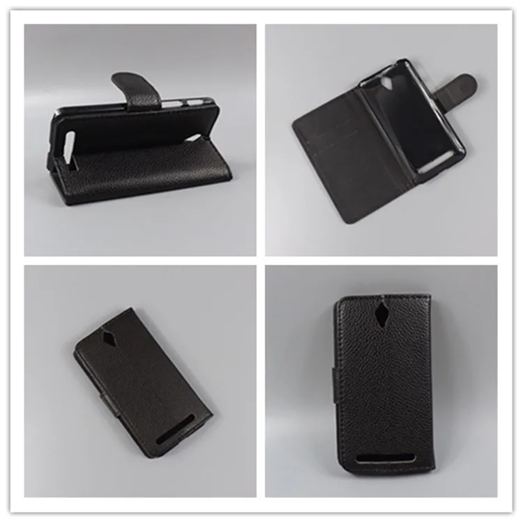 Для ASUS ZenFone C ZC451CG ZC 451 CG Z007 4 5 дюймов Роскошный кожаный чехол-подставка с отделением