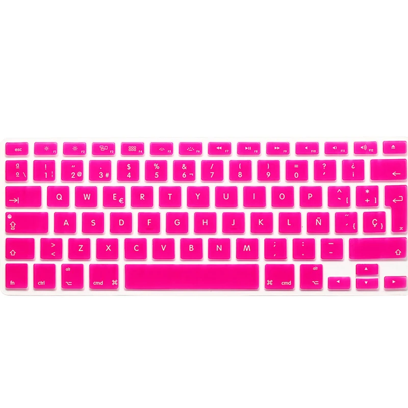 Защитная панель для ноутбука с испанской клавиатурой Macbook Air Pro Retina 13 15
