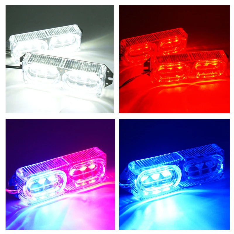 LYMOYO мотоцикл поток RGB красочный DRL светодиодный стробоскоп тормозной светильник 6 светодиодный 12 В вспышка стоп-светильник автомобильный полицейский Предупреждение льный фонарь дневной задний светильник