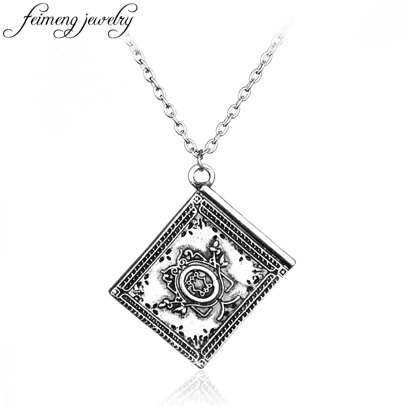 Feimeng ювелирные изделия ожерелье Once Upon a Time Ретро подвеска в виде книги Генри для