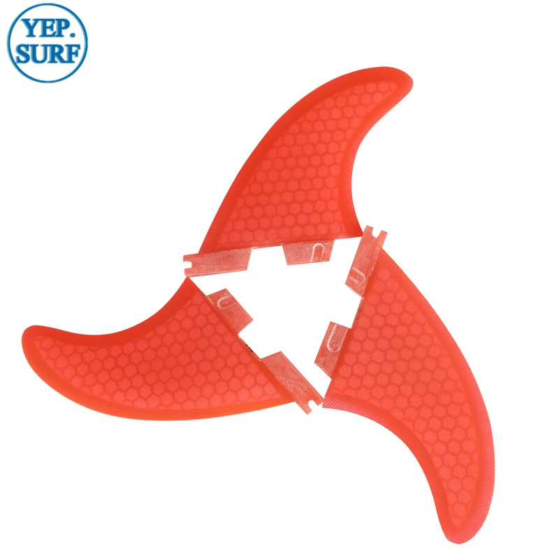 Доска для серфинга FCS2 G3 красная доска сотовые плавники три плавника fcs плавник из