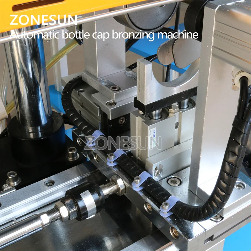 ZONESUN ZY 819R2 заказной автоматический колпачок книга логотип кожа горячая фольга
