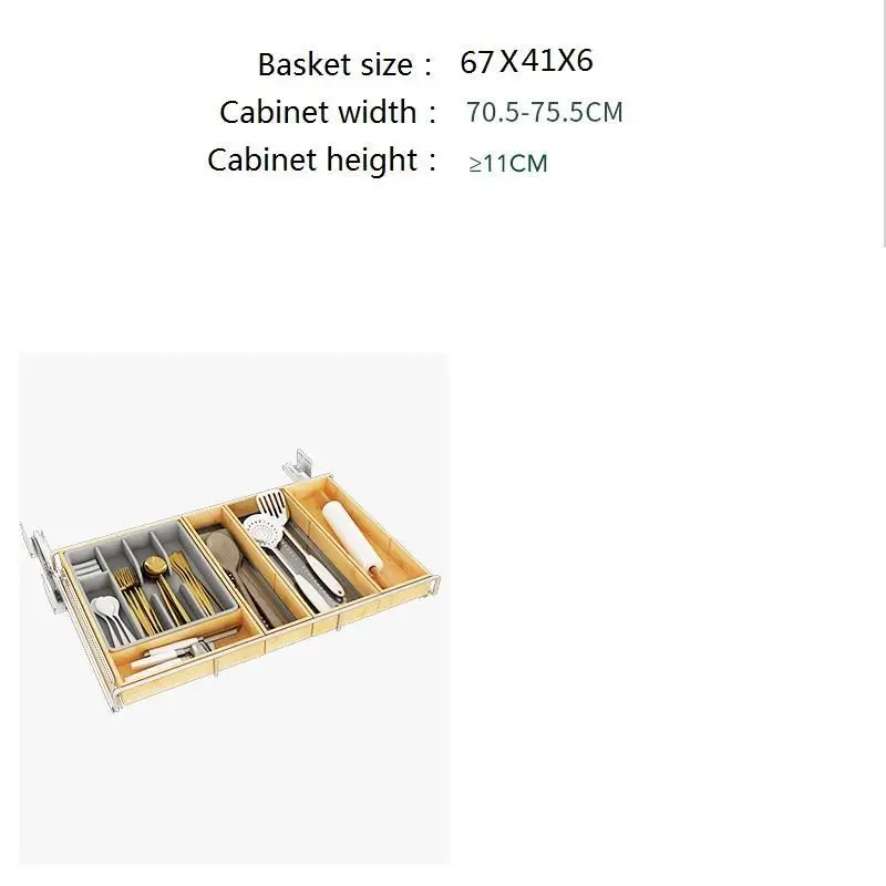 MODEL M Organizador Cocina Kuchnia аксессуары Organizar Para Armario из нержавеющей стали, органайзер, кухонный шкаф, корзина для хранения - Цвет: MODEL M