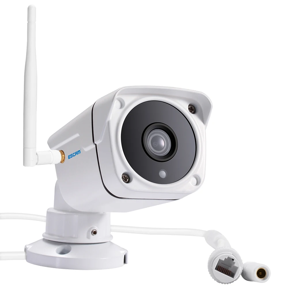 ESCAM PVR001 WiFi IP камера 720P HD P2P частная облачная Водонепроницаемая охранная для