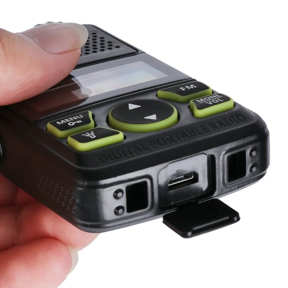 4 шт./лот оригинальная детская рация BAOFENG BF T1 MINI портативная двухсторонняя UHF Ham USB HF