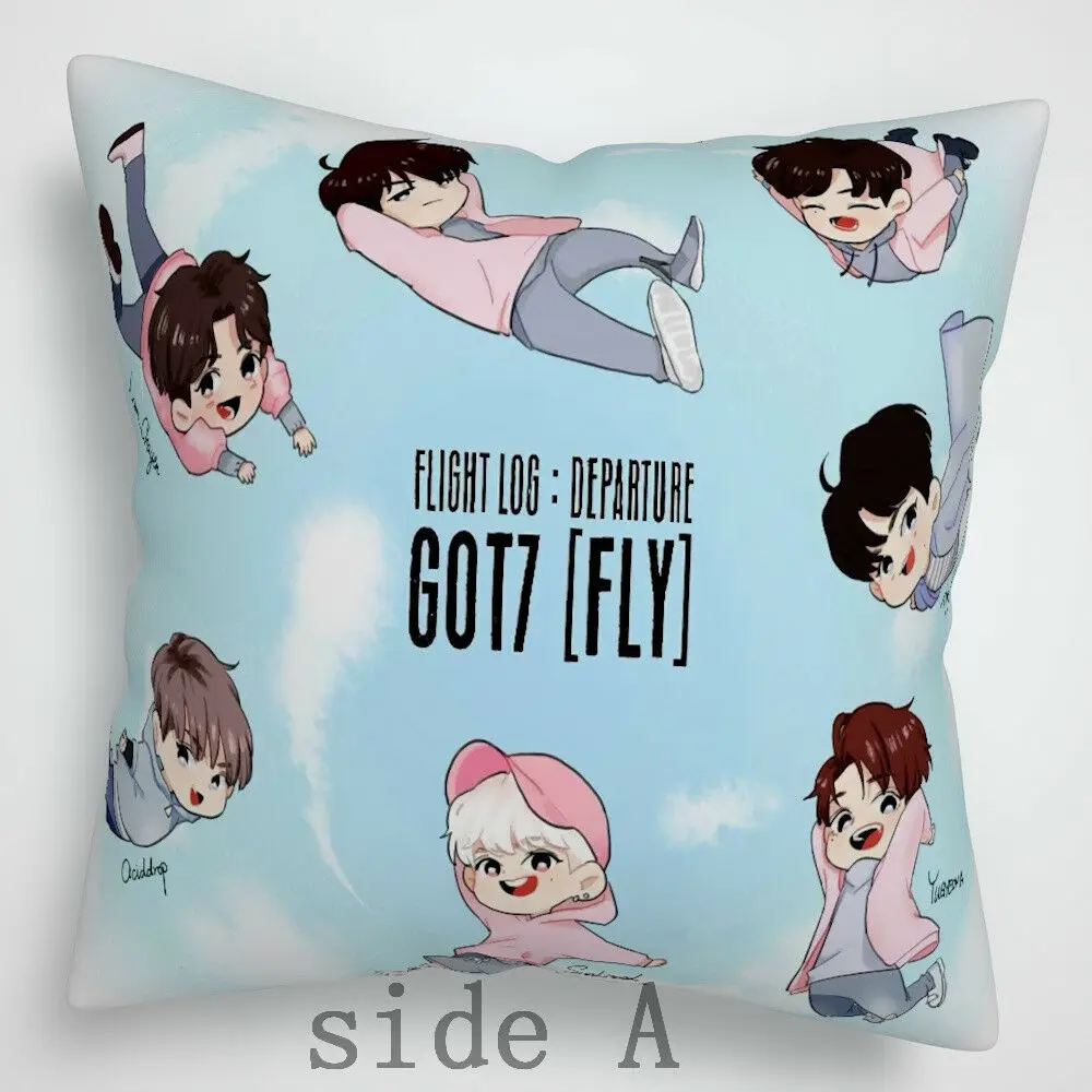 Подушка для дома/кровати/дивана/машины 40x40 см Kpop Got7 JB JinYoung Mark Jackson | Тематическая