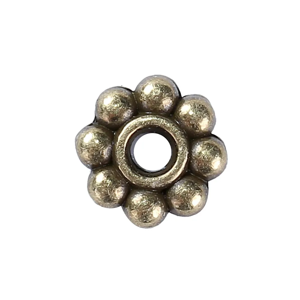 DoreenBeads сплав на основе цинка бронзовый серебристый цвет вставка бусины в виде