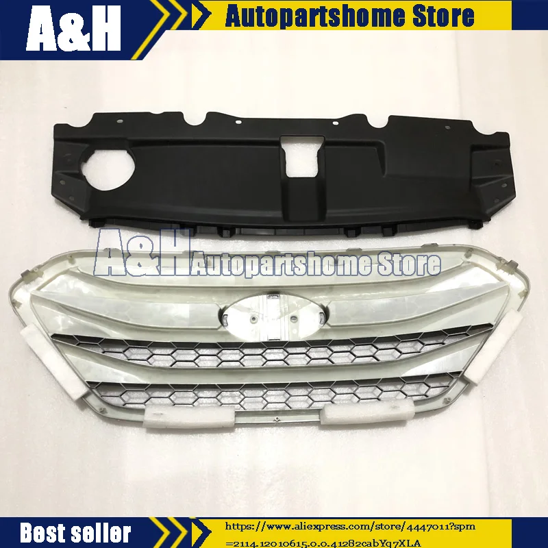 Передняя радиаторная решетка для Hyundai Tucson ix35 2010 2015|Гоночные решетки| |