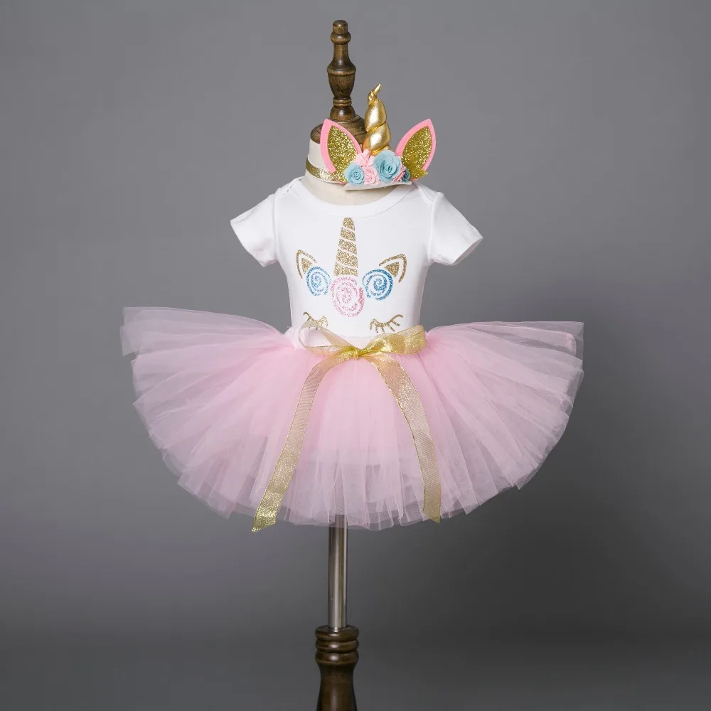 Детский костюм с повязкой на голову единорогом|Комплекты одежды| |