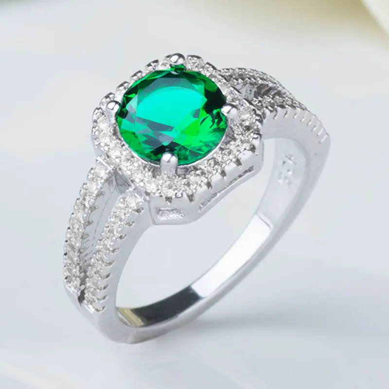 H: HYDE, классическое, 9 цветов, 1Ct, AAA, CZ, обручальное кольцо для Wom, очаровательное кольцо с кубическим цирконием, ювелирные изделия, вечерние, подарок, anillos mujer