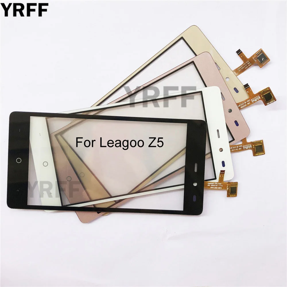 5,0 ''телефон сенсорный экран для Leagoo Z5 Z5C сенсорный экран дигитайзер Сенсорная панель Замена переднего стекла объектив сенсор