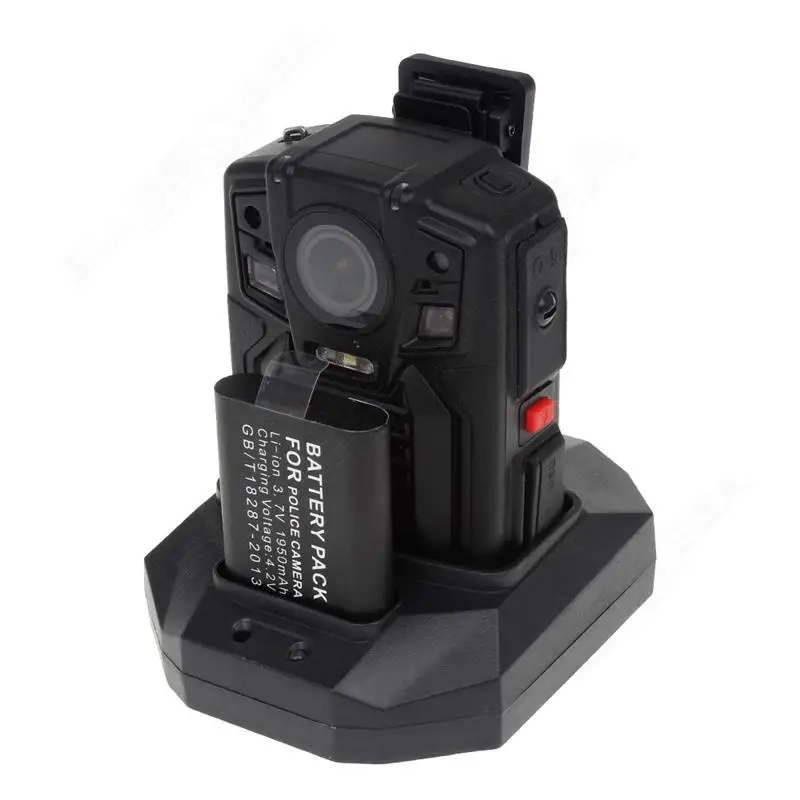 BOBLOV HD66-02 HD 1296P видеокамера, портативная полицейская камера безопасности, видеокамера Ambarella A7 с пультом дистанционного управления, 64 ГБ, полицейская камера gps