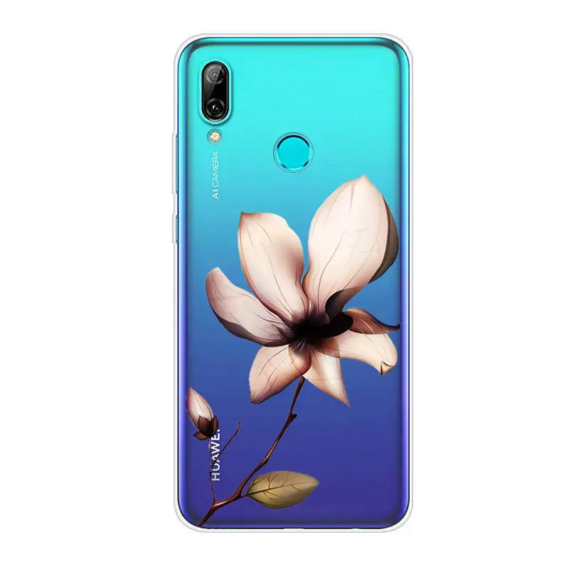 Чехол для Huawei P Smart 2019 чехол телефона силиконовая Мягкая задняя крышка из ТПУ с