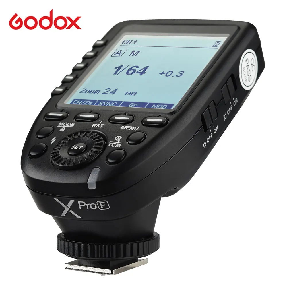 Godox XProF камера мигает ttl 2 4 ГГц беспроводной триггер вспышки 1/8000 s HSS