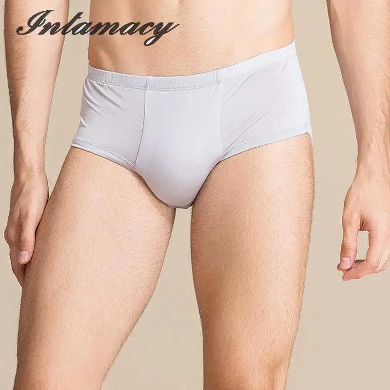 Мужское нижнее белье из 100% натурального шелка летние антибактериальные дышащие