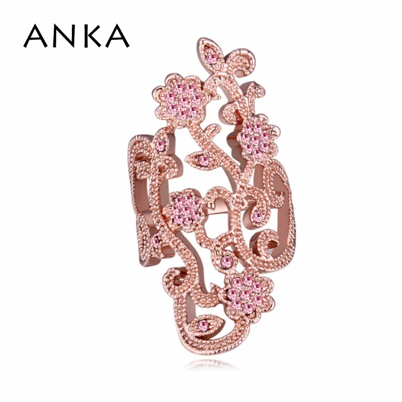 Лидер продаж модное винтажное кольцо Queen Crape с рисунком миртла для женщин