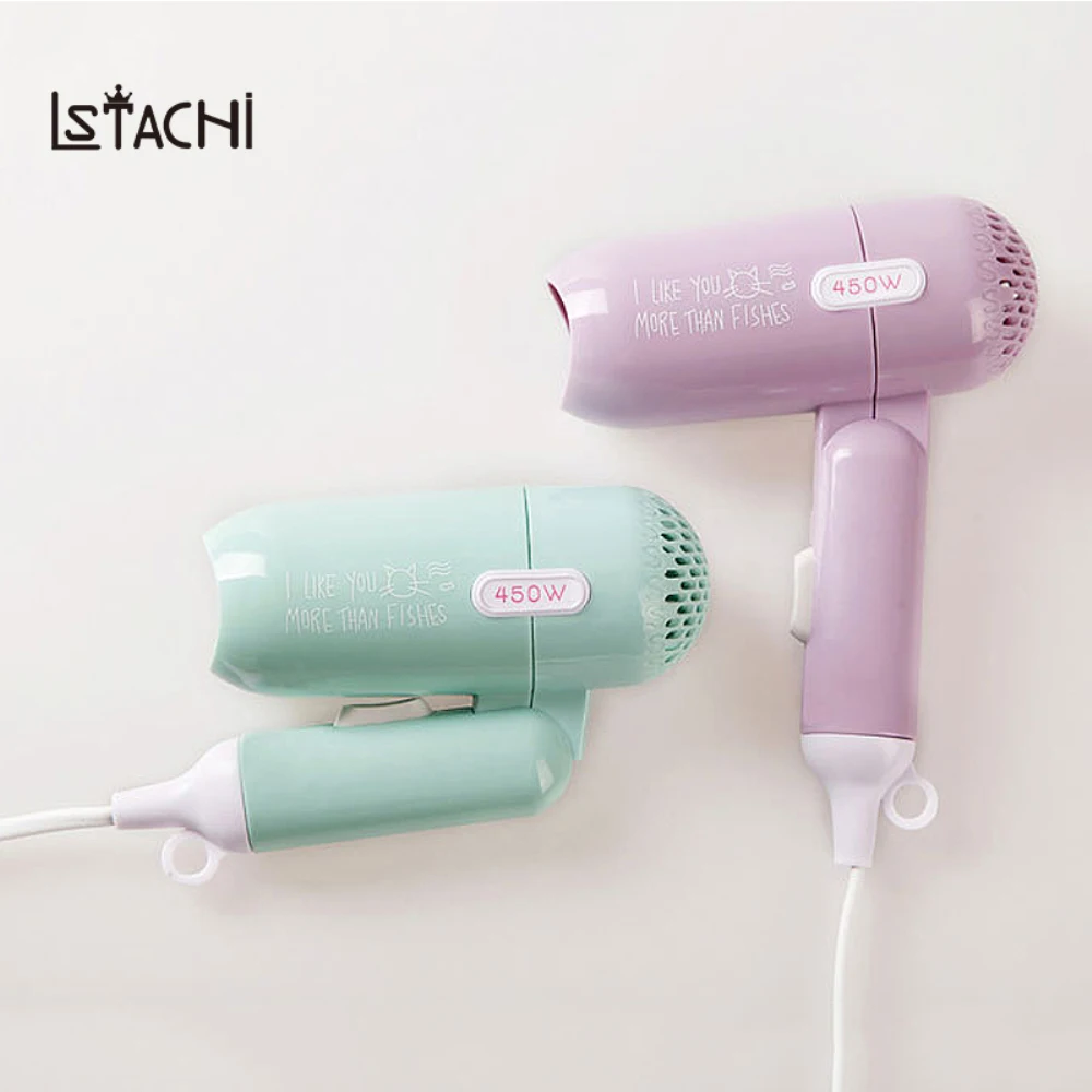 LSTACHi портативный складной мини фен для волос Seche Cheveux Super Silent Traveller 2 Gears Shift сушилка