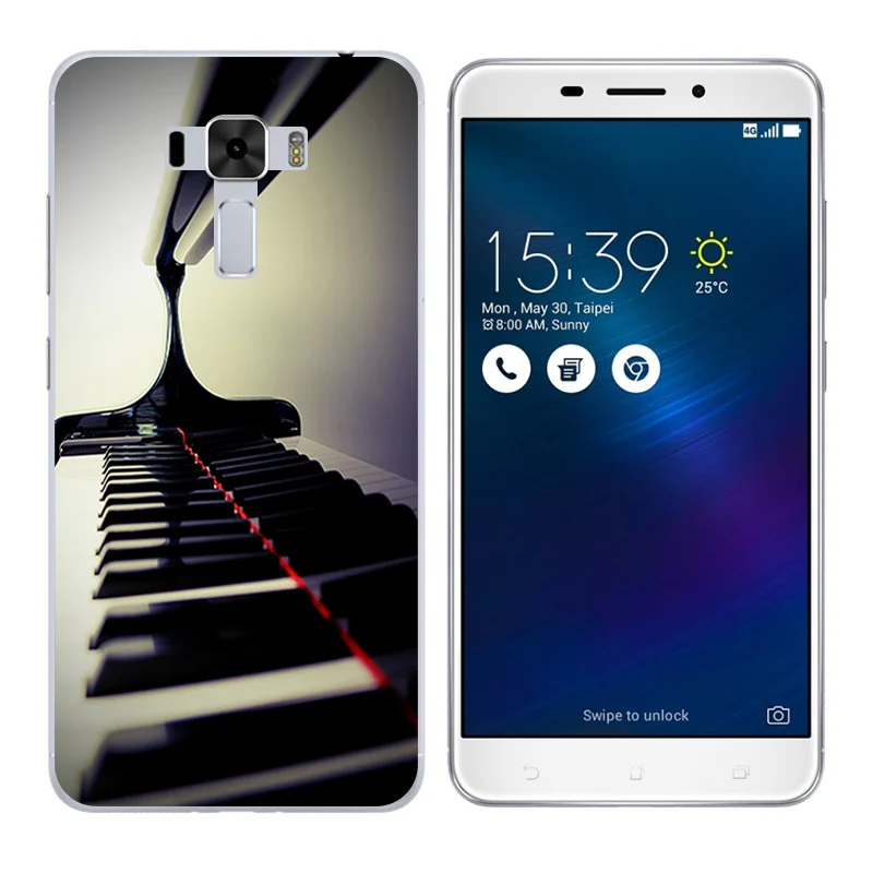 Силиконовый чехол для Asus Zenfone 3 Laser ZC551KL с принтом жизни |