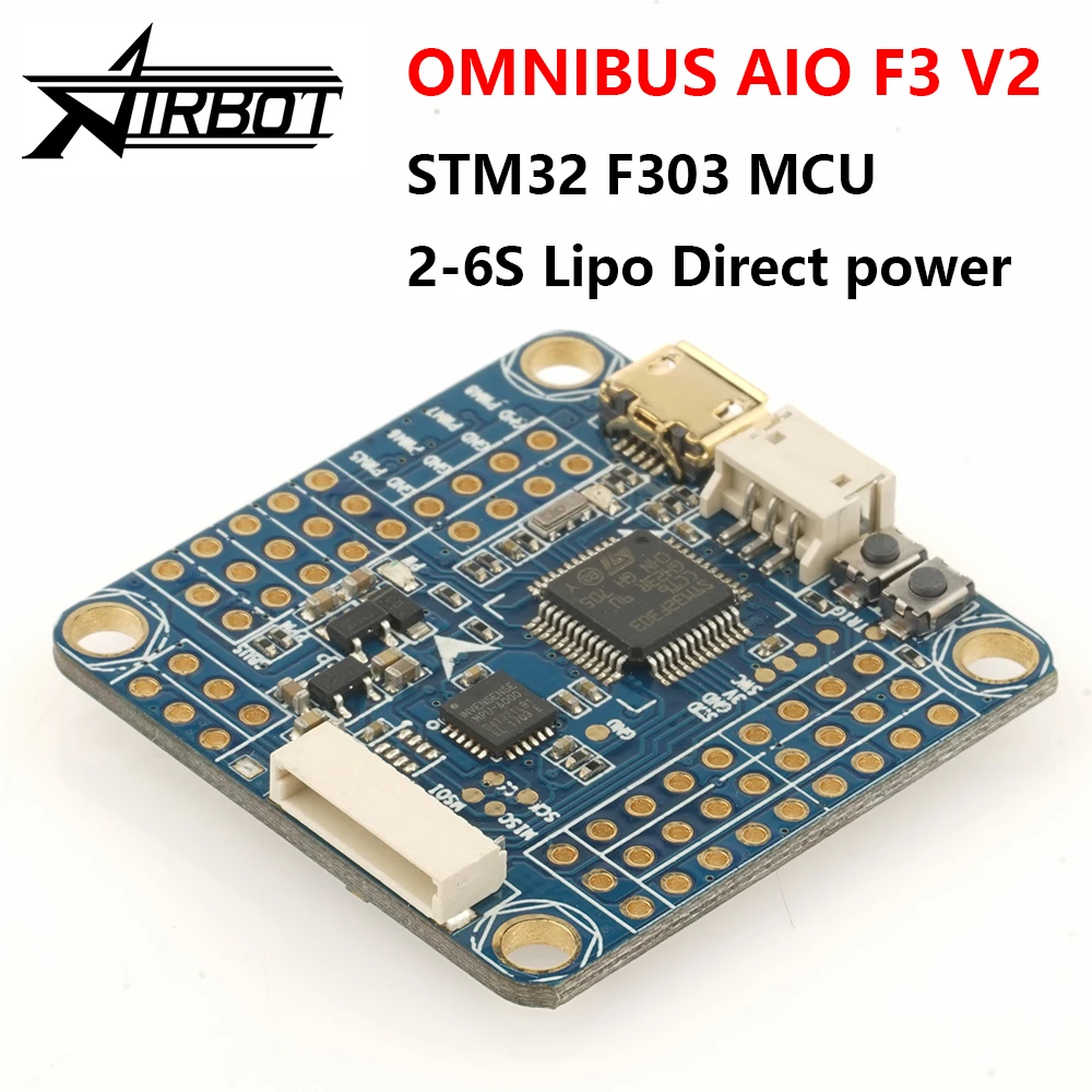 OMNIBUS F3 V2 Airbot аутентичный Дрон с квадрокоптером rc самолет дистанционного