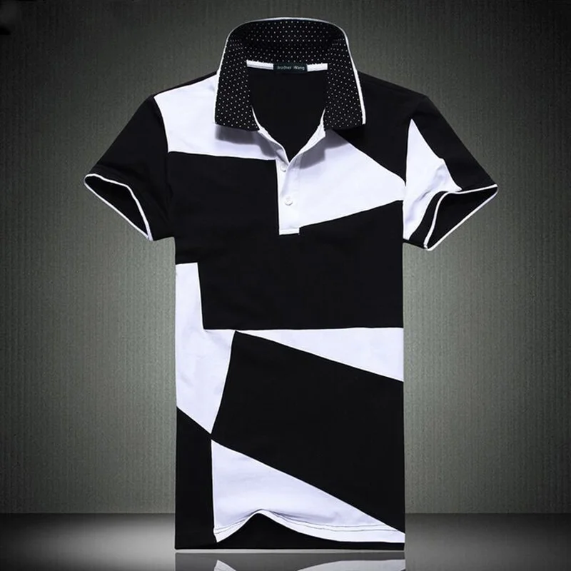 Повседневная мужская рубашка поло летняя модная Новая тонкая мода Ropa Para Hombre