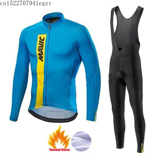 2019 MAVIC Cycling Clothing thermal suit Winter Polar Jersey racing game Maillot Rock Racing bike Ropa de Ciclismo | Спорт и