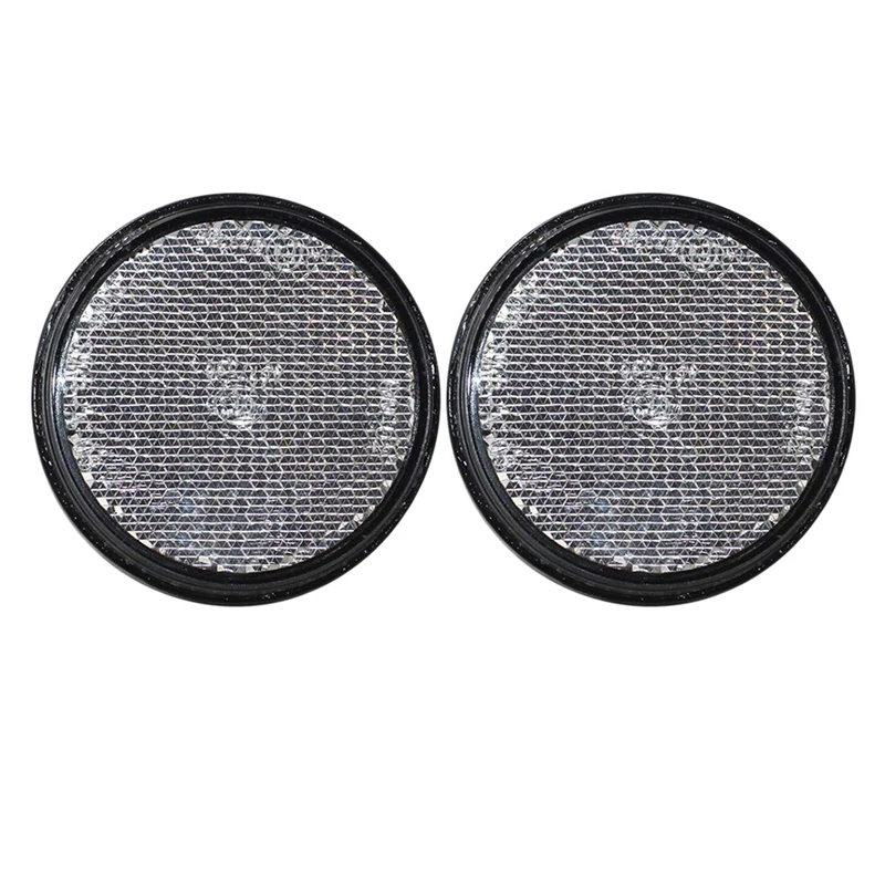 2 х белые 24 Smd Автомобильные круглые задние фонари поворотные одиночные световые