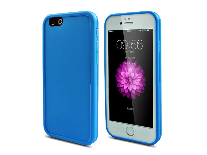 Роскошный 360 Водонепроницаемый чехол для iphone 6, 6s, 8 Plus, 5, 5S, 5SE, X, TPU+ PC, водонепроницаемый сенсорный экран, чехол для телефона iphone 7, 7Plus