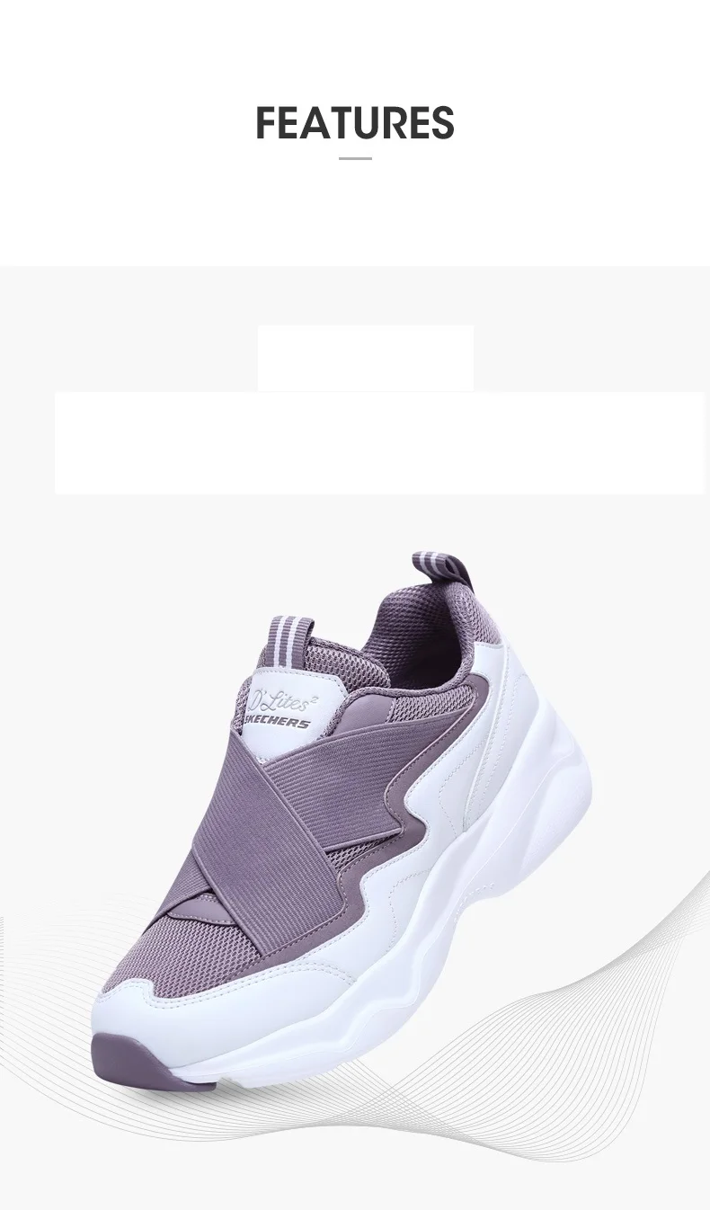 Skechers/Женская обувь; D'LITES; Повседневная обувь; женские кроссовки на платформе; модная Высококачественная обувь на массивном каблуке; женская обувь; 88888319-WCR