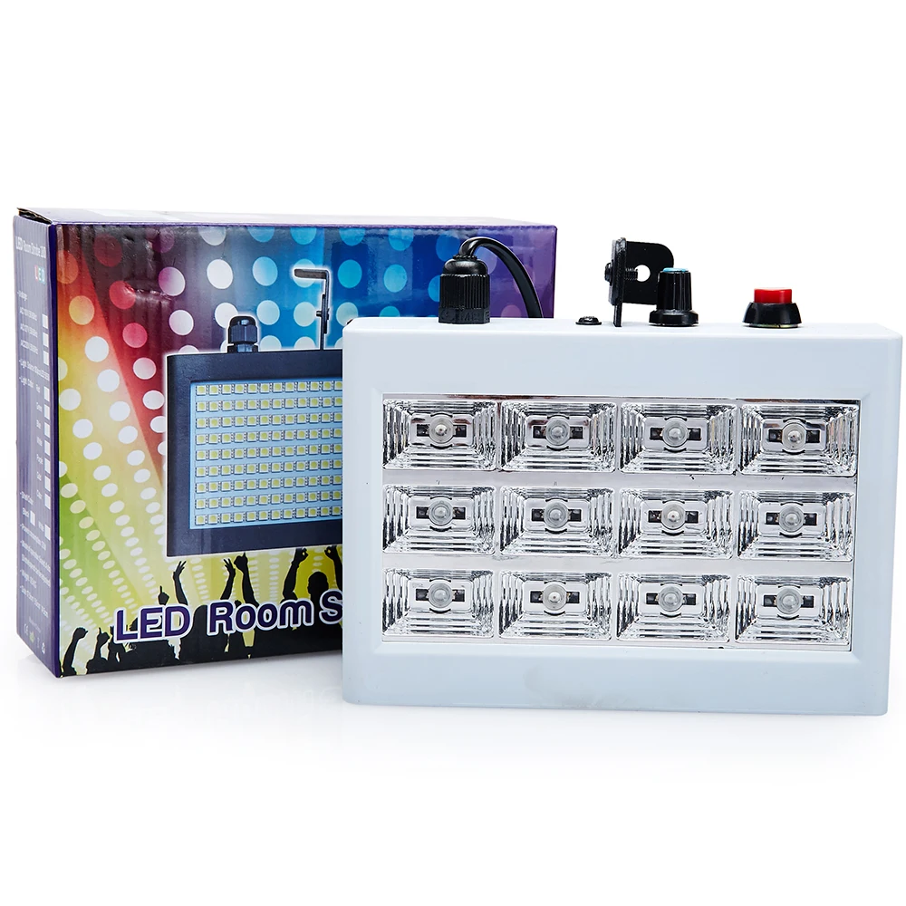 Праздвечерние чные теплые огни ZjRight 24 Вт светодиодный шариковый проектор 18 RGB