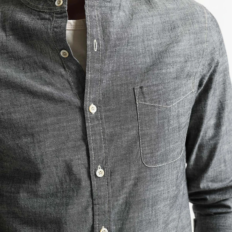 SIMWOOD 2019 для мужчин рубашка Весна Новый Camisa Masculina рубашки домашние муж. Slim Fit 100%