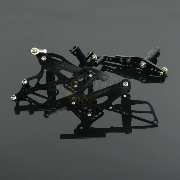 Регулируемые подножки для мотоциклов с ЧПУ педалей YAMAHA YZF R1 2007 2008 07 08|foot pegs|billet foot