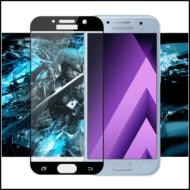 5 шт. защитная плёнка из закаленного стекла для Samsung Galaxy A3 2017 A320 A320FL A320Y A320F/DS