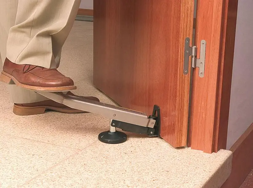 

Foot Control Door Holder Door Raise Tool Hard Aluminum Door Support