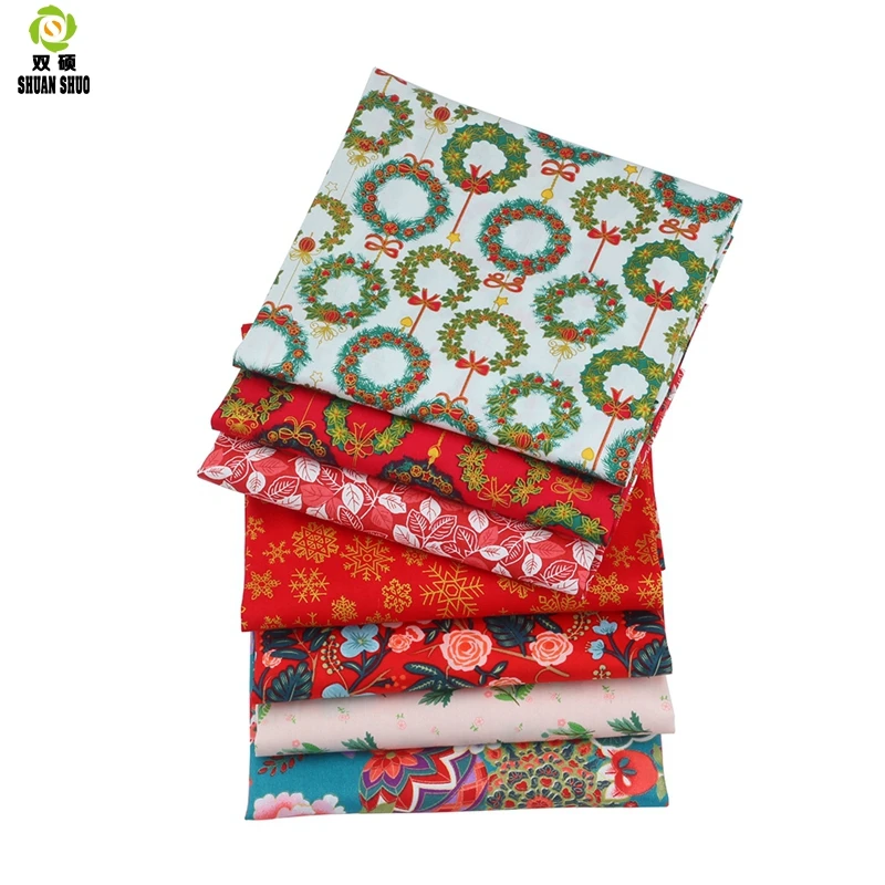 7 шт./партия хлопковая ткань для кукол 40 х50 см |