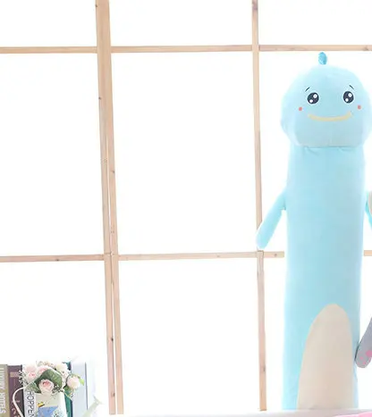 140cmKawaii плюшевые игрушки для кошек, мягкие куклы в виде животных, детские подарочные куклы, милые игрушки для собак, украшение дома, мягкие подушки - Цвет: enci Dinosaur