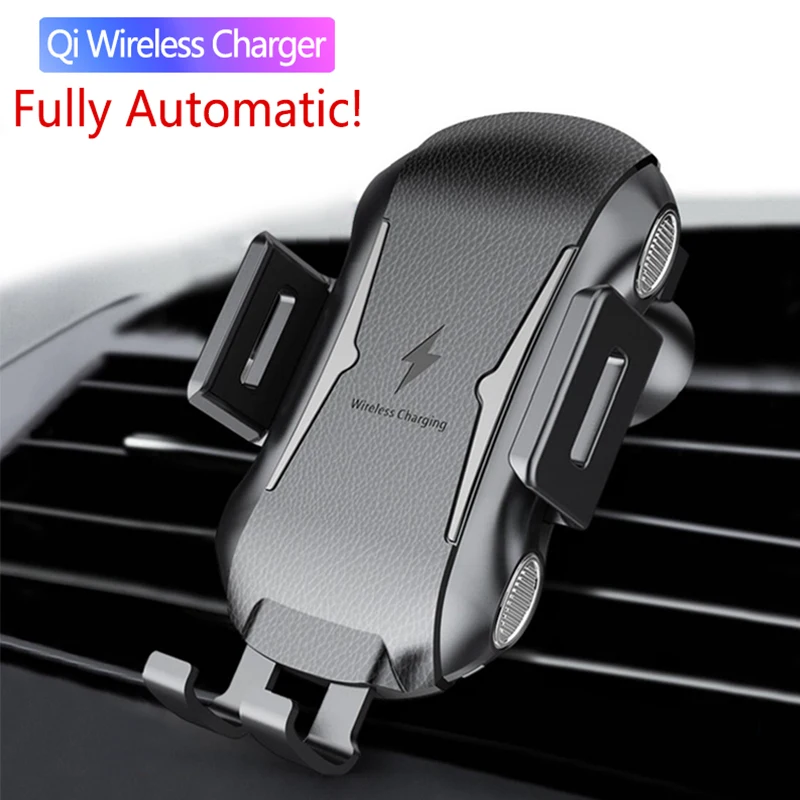 10 Вт держатель для телефона с креплением на вентиляционное отверстие полностью