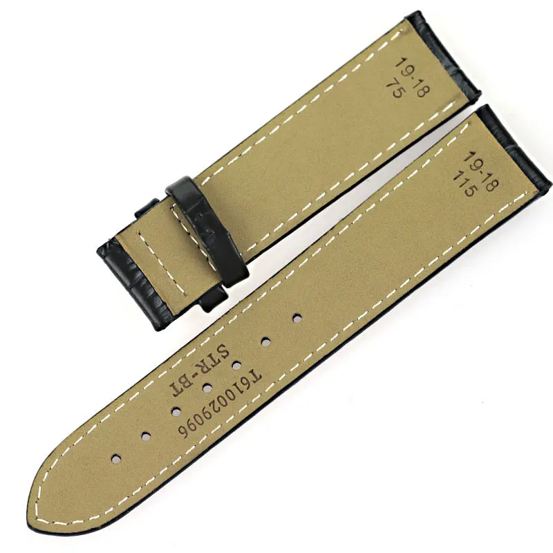 ISUNZUN мужской/женский ремешок для часов Tissot T055 ремешок для часов PRC200 T055410A/417/430 мужские часы из натуральной кожи ремешок для часов 19 23 мм