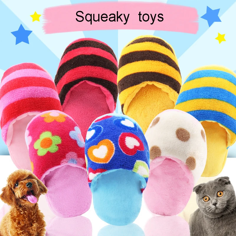 Dog Chew Play Squeaker Toys Puppy Bite Resistant Cotton Toy Pet Products Plush Supplies for Teeth Cleaning | Дом и сад